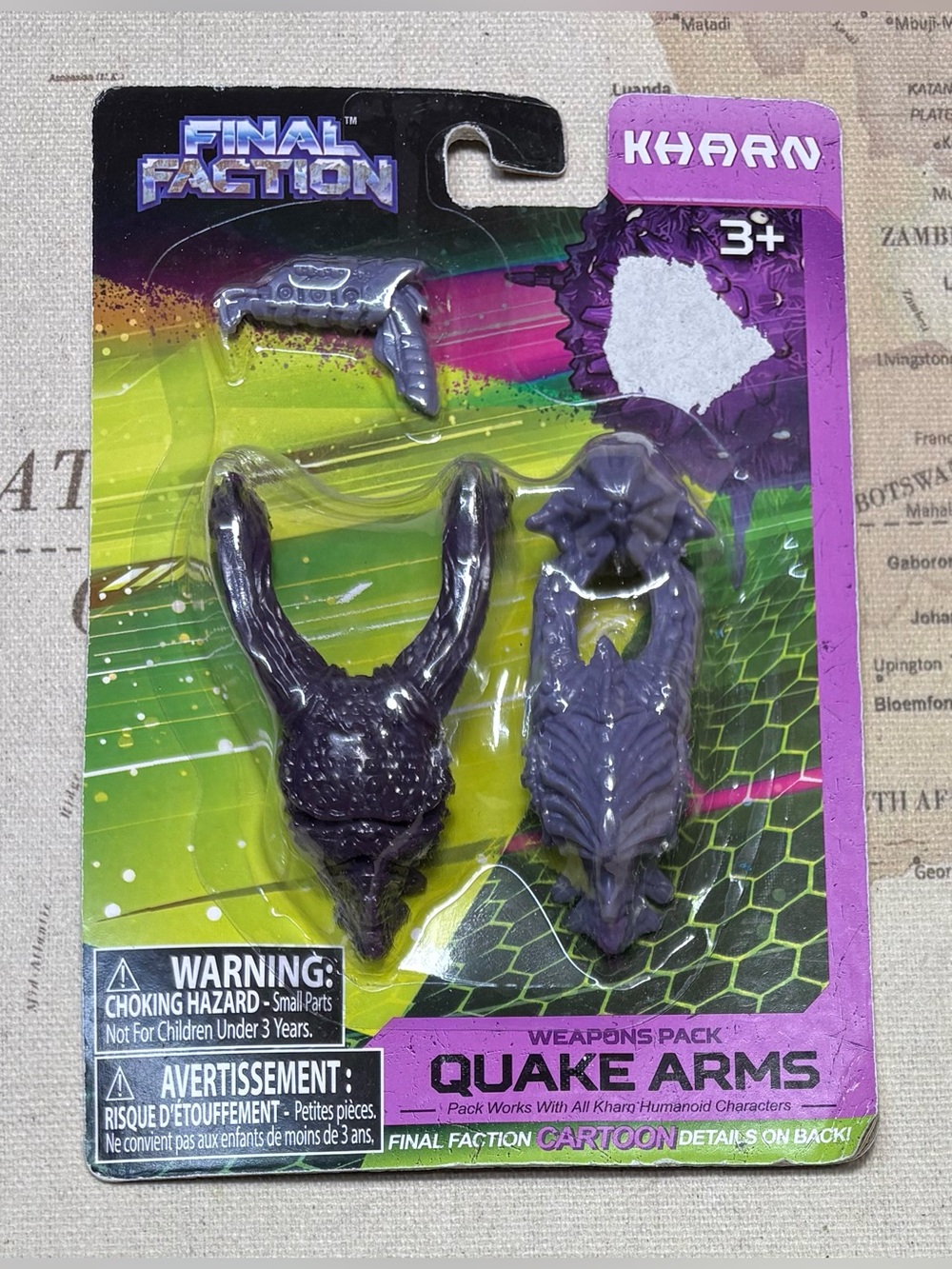Final Faction Kharn Quake Arms Action Figure Weapons Pack Mechanical/Organic Arm